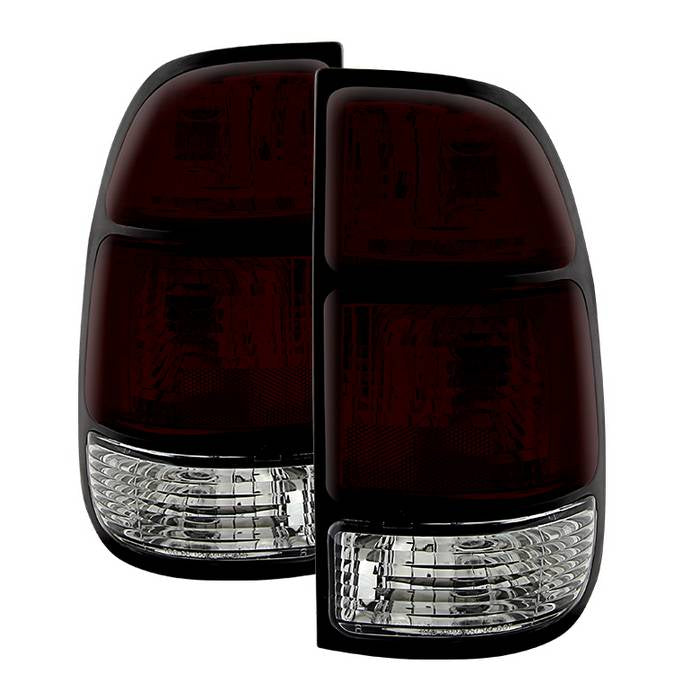 Xtune, Xtune Tail Lights Toyota Tundra (2000-2006) [OEM Style] Dark Red