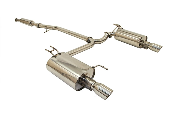 Yonaka Motorsports, Yonaka Exhaust Acura TSX (2004-2008) 2.5" Dual Muffler Catback w/ 3.5" Tips