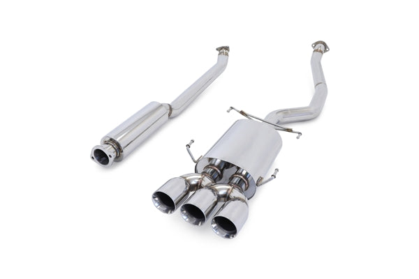 Yonaka Motorsports, Yonaka Exhaust Honda Civic Si Coupe (2017-2020) 3" Catback - 3.5" Triple Tips